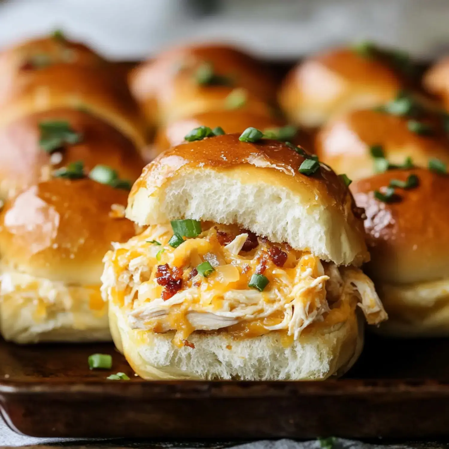 Easy Crack Chicken Sliders - Perfect Party Food - My Home Made Recipe