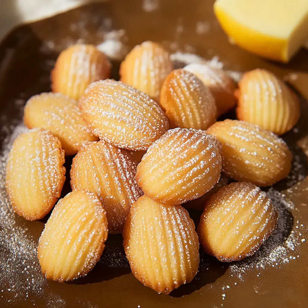 Classic French Madeleines - Light and Airy Shell Cookies - My Home Made Recipe