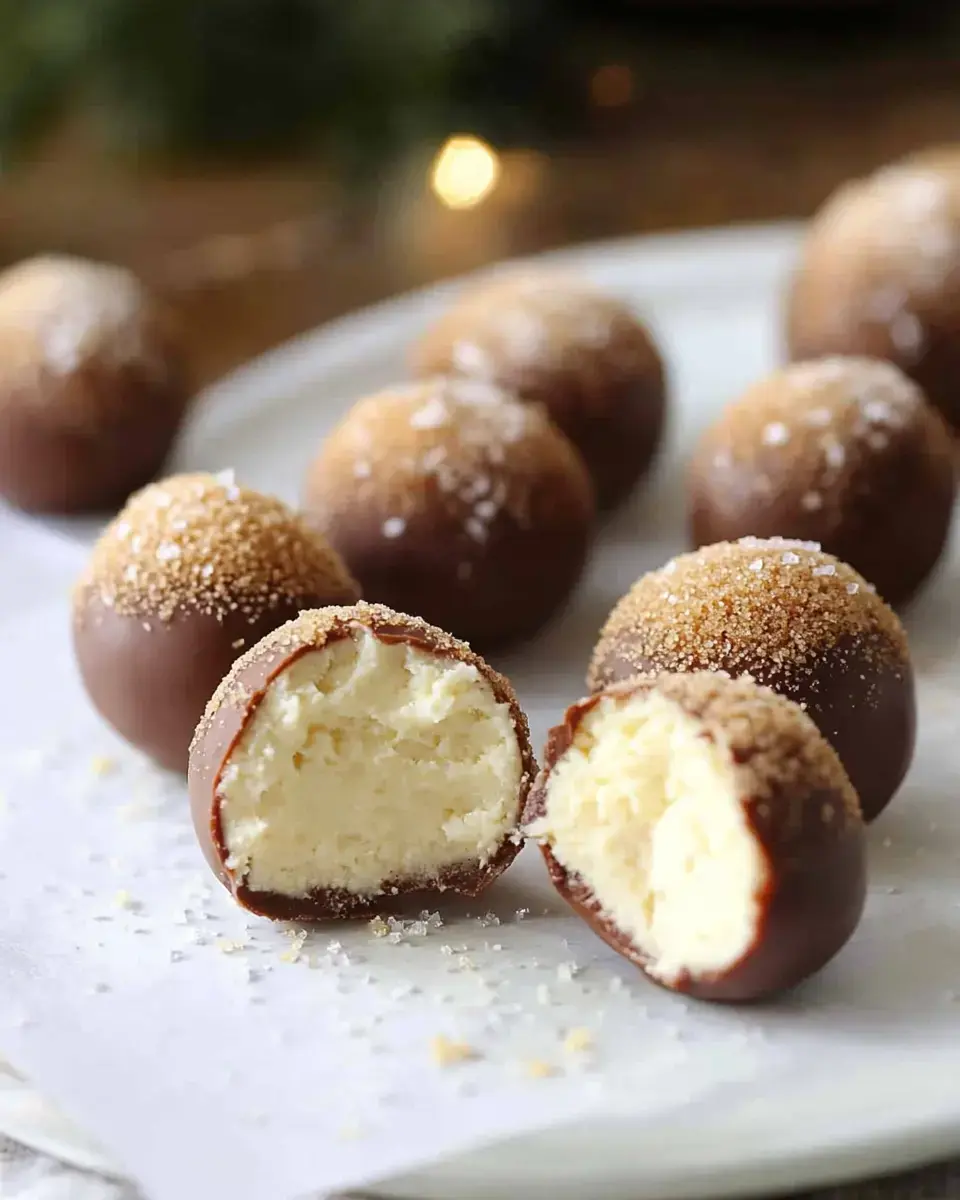 Holiday Eggnog Cake Balls with Chocolate Coating - My Home Made Recipe