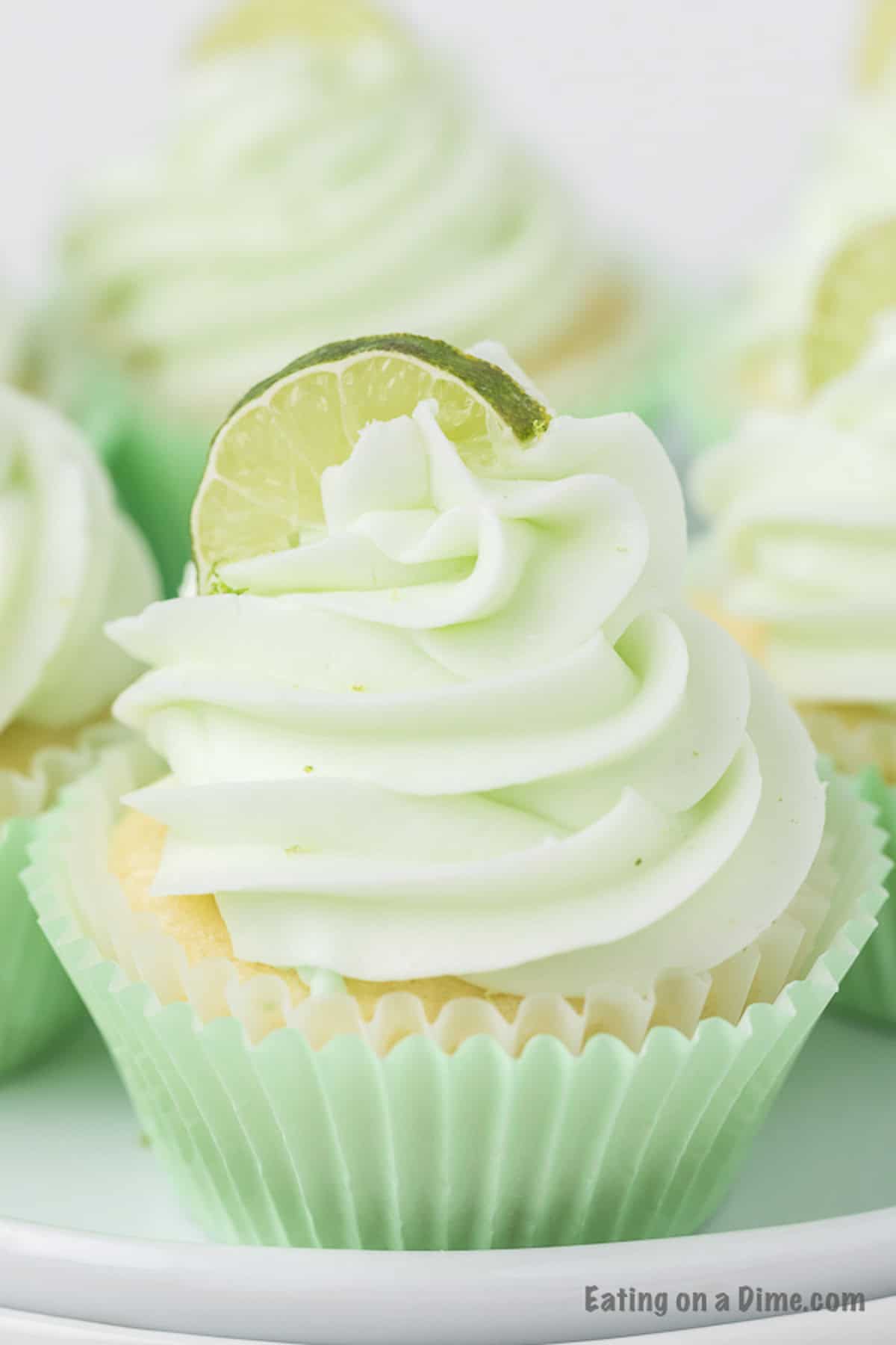 Key Lime Cupcakes - Eating on a Dime